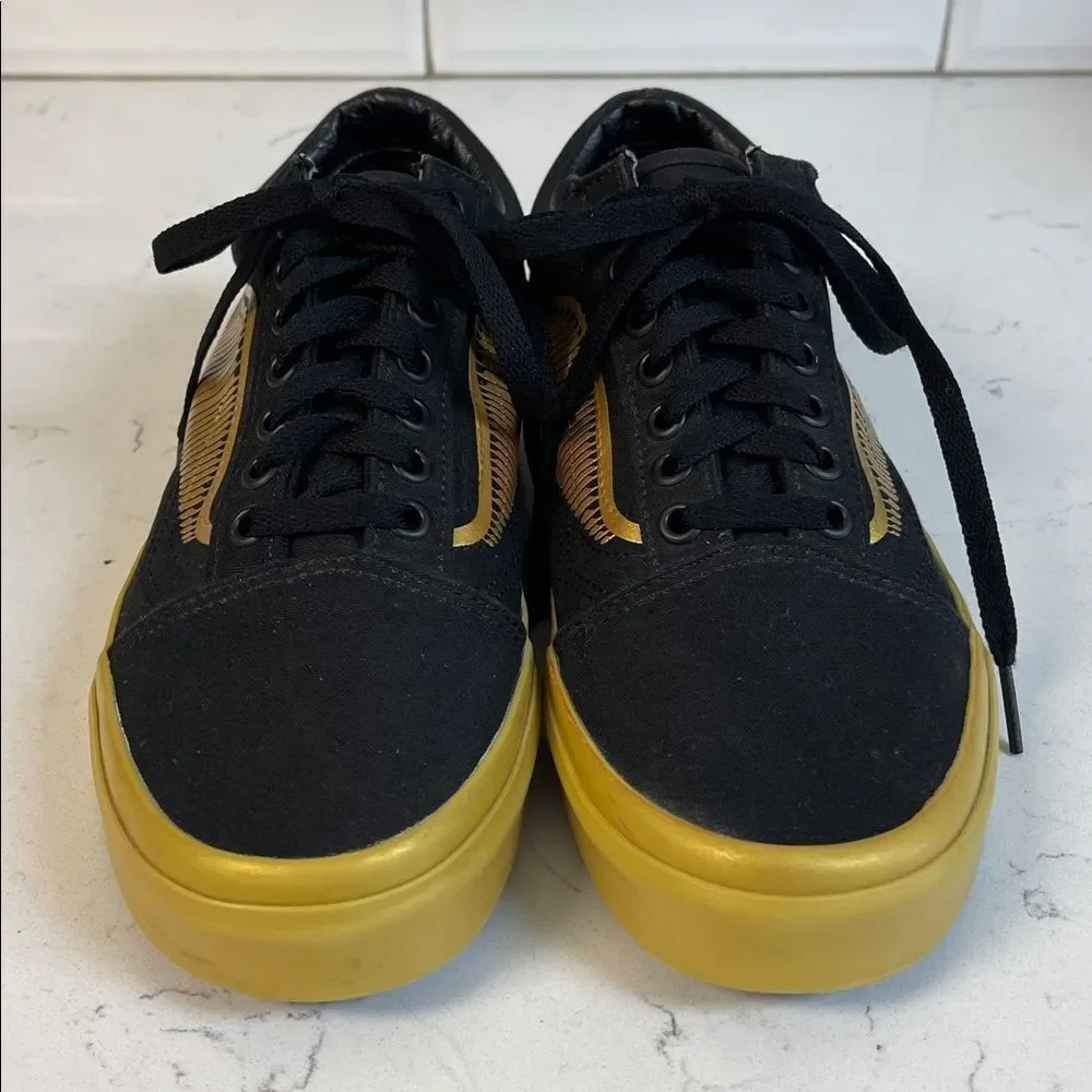 Harry Potter x Vans Old Skool 'Golden Snitch' Unisex Mens 7.5 Women’s 9.0